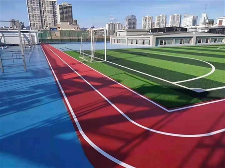 杭州闻涛路64公里塑胶跑道即将竣工 可边跑边赏樱花