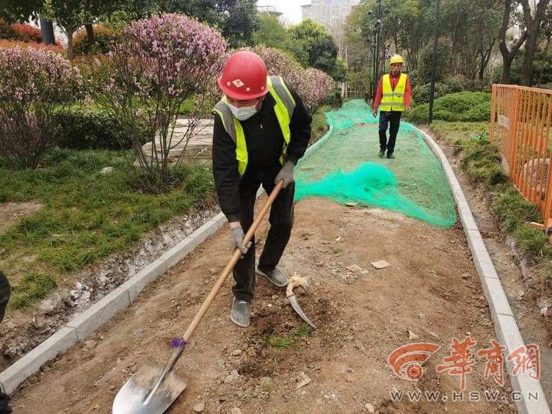 7公里唐城墙遗址公园塑胶跑道开建 5月开放(图4)